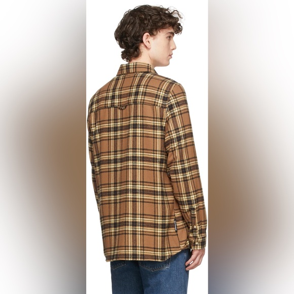 WON HUNDRED Tan Rex Flannel Shirt - Picture 7 of 7